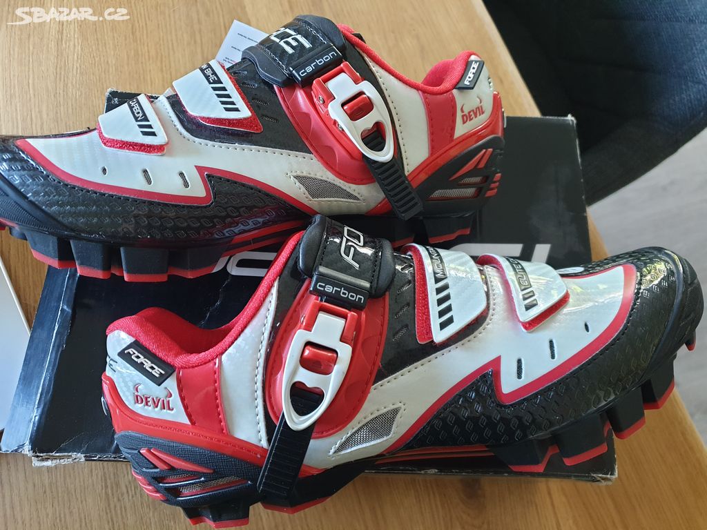 NOVE Panske cyklo tretry Force MTB CARBON DEVIL Kr any Bene ov Sbazar.cz