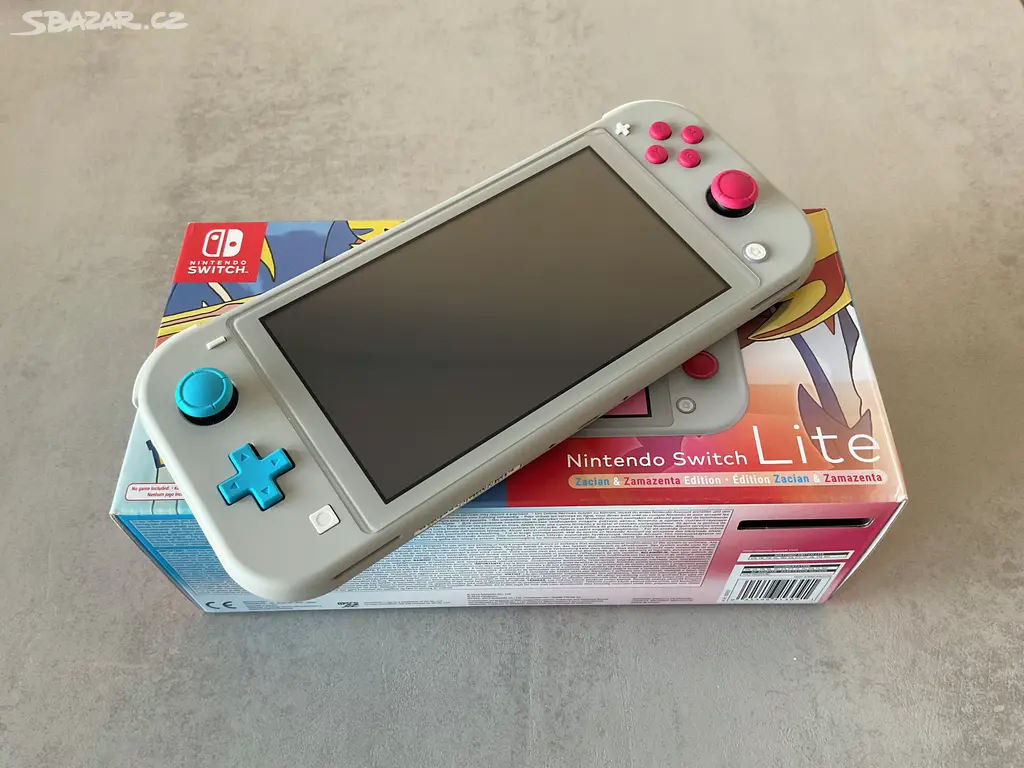 Nintendo Switch Lite Zacian & Zamazenta - Plzeň - Bazar - Sbazar.cz