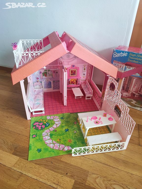Barbie magic house 1992 clearance