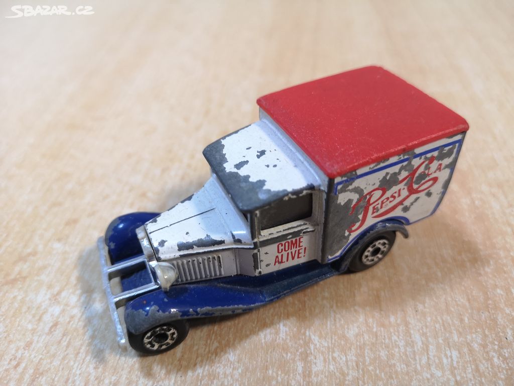 MATCHBOX MODEL A FORD 1979 PEPSI COLA MACAU Tluma ov Zlin Sbazar.cz