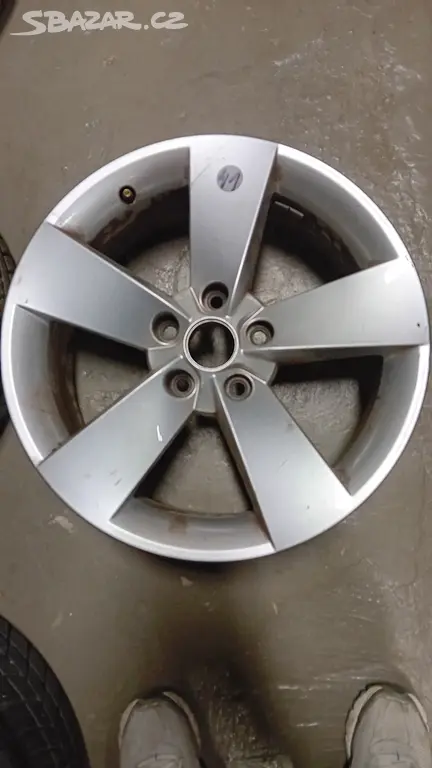 Disk Auta alu disk škoda originál - Úvaly - Bazar - Sbazar.cz