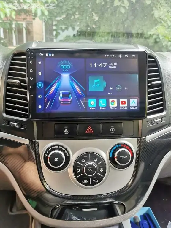 Náhled: Android autorádio s navi na HYUNDAI SANTA FE 06-12