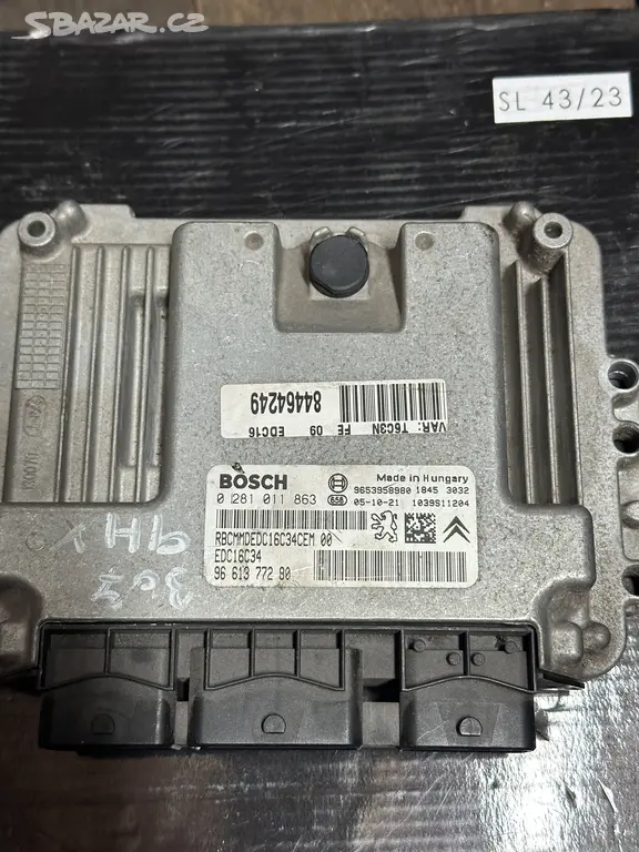 Náhled: Peugeot / Citroen jednotka motoru Bosch