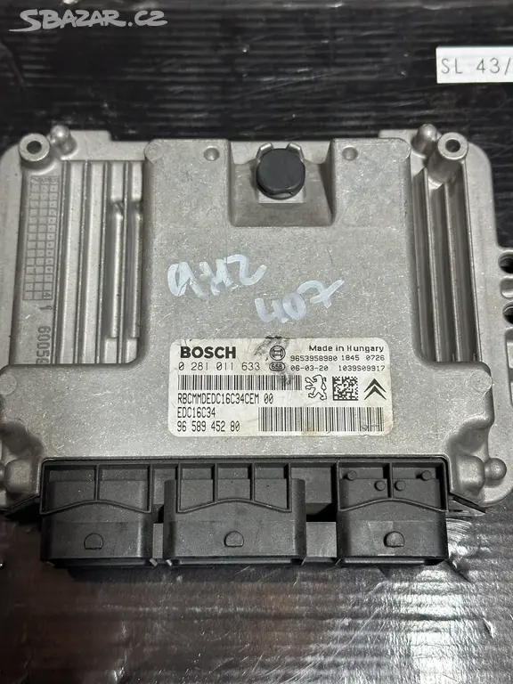Náhled: Peugeot / Citroen jednotka motoru Bosch