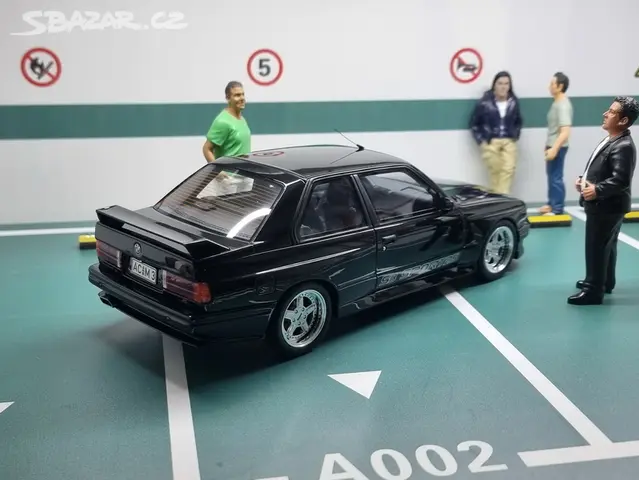 Otto Mobile 1/18 BMW AC Schnitzer ACS3 Sport 2.5 – Noire – Résine OT1033