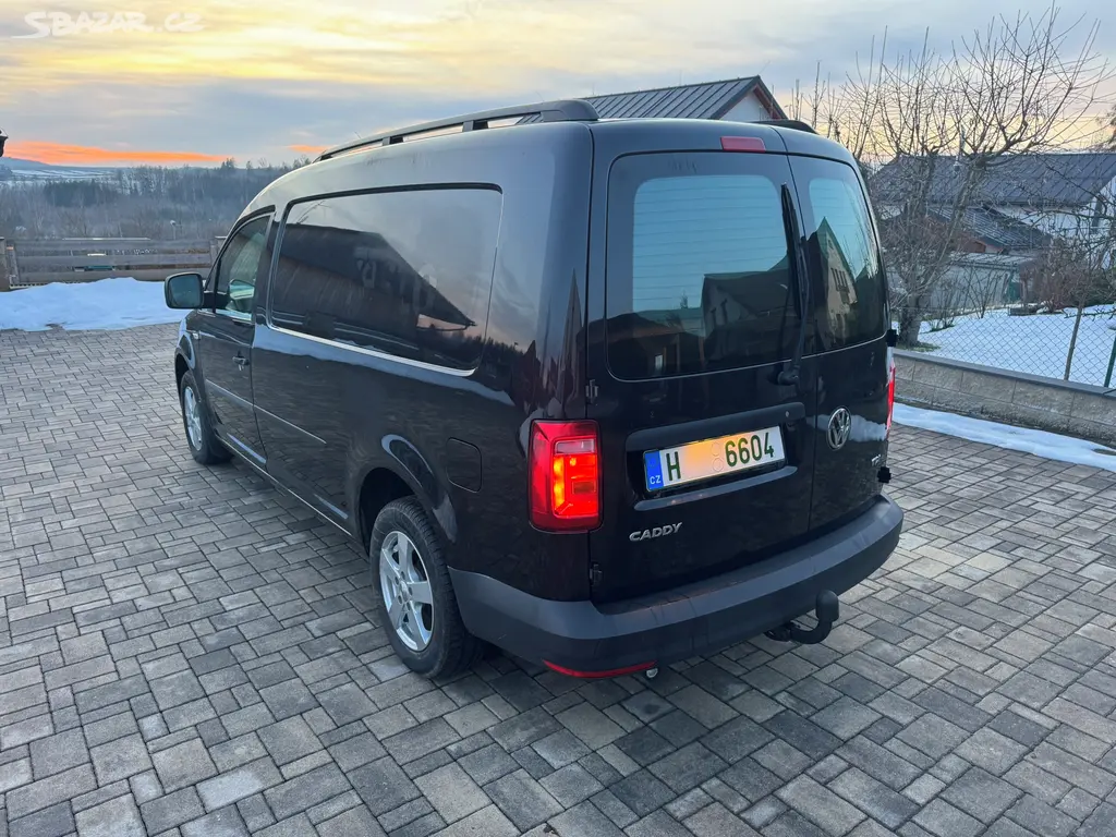 Volkswagen Caddy Maxí 2.0 TDi 75kW Webasto DPH - fotka 3