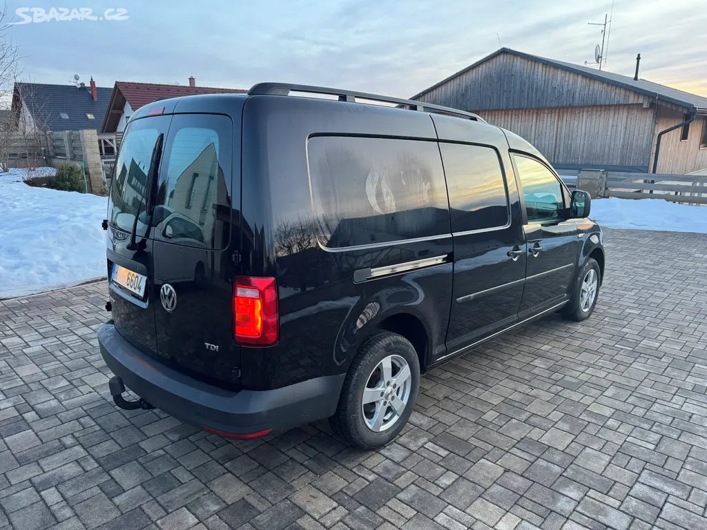 Volkswagen Caddy Maxí 2.0 TDi 75kW Webasto DPH - fotka 5