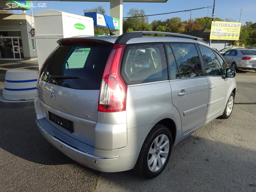 CITROËN GRAND C4 PICASSO 1,6 HDI,7MÍST,GARANCE KM - fotka 6