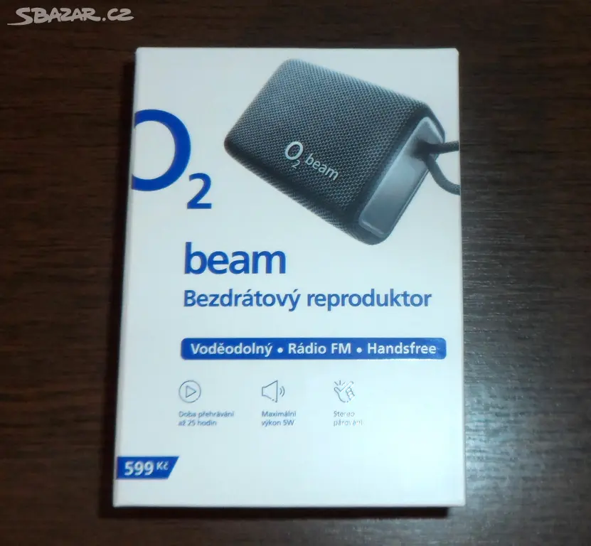 Nový bezdrátový REPRODUKTOR, O2 beam - Praha, Vinohrady - Bazar - Sbazar.cz