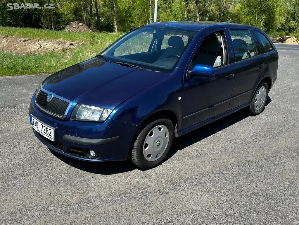Škoda Fabia 1.4TDi, r.2007, původ Čr, klimatizace