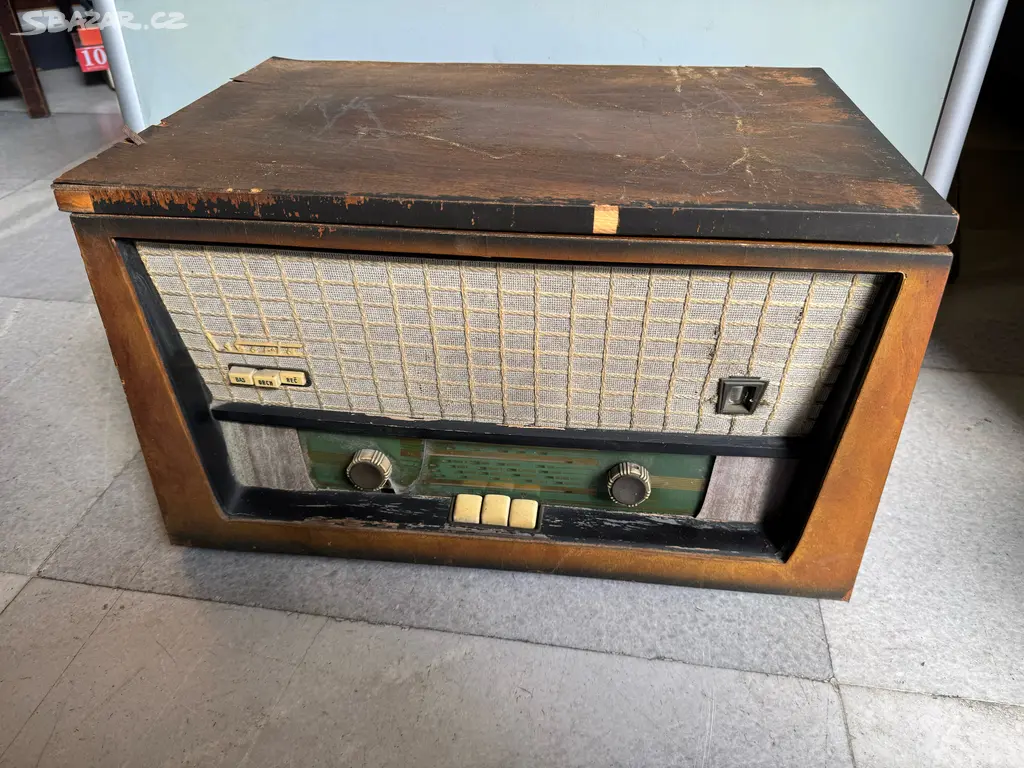 Tesla Radiogram Radiogramofon Tesla - Ostrava - Bazar - Sbazar.cz