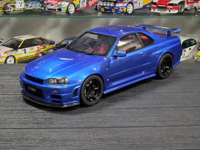 NISSAN SKYLINE NISMO GT-R R34 Z-TUNE - Bayside Blue 2005 - OTTOMOBILE 1/12 G082 EUR 299,00 - FR