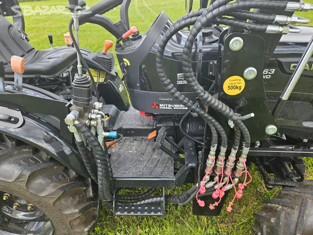 malotraktor Captain 263 s čelním nakladačem - Tábor - Bazar - Sbazar.cz