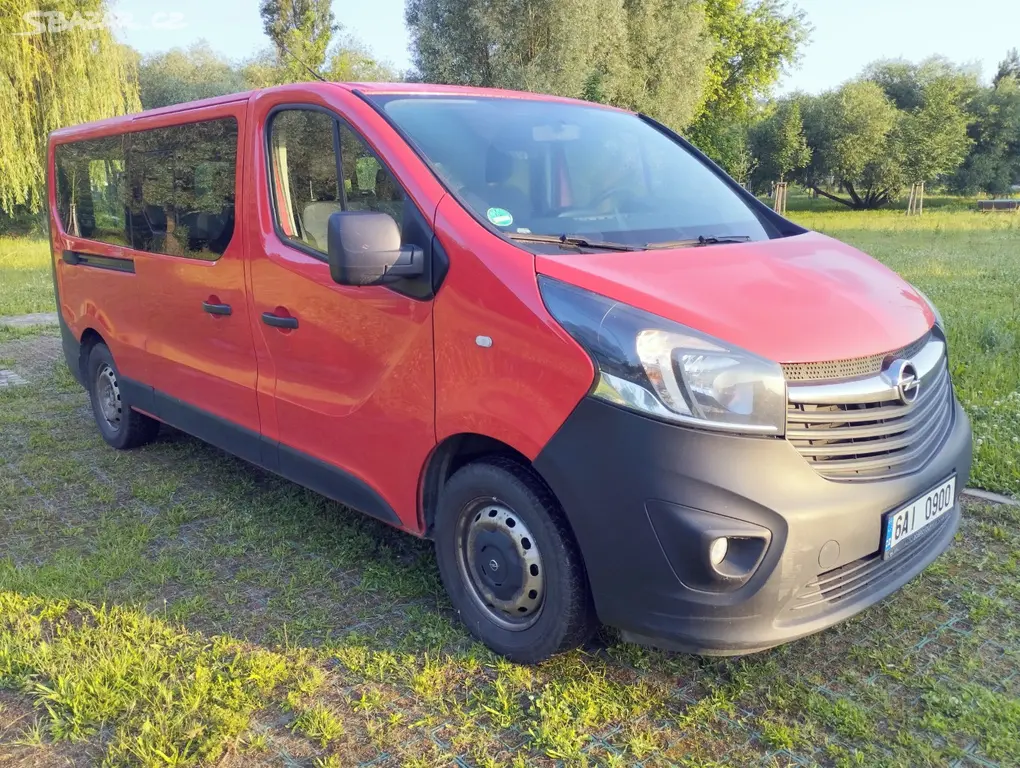 Opel Vivaro L2, 2017, 1.6 CDTI 92 kW, 9 míst, 1.ČR - fotka 2