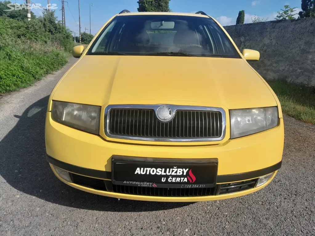 Škoda Fabia Fabie I 1,9 TDI combi tažné zařízení - Libice nad Cidlinou ...