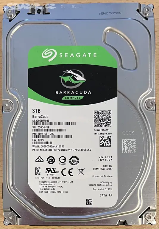 Seagate BarraCuda 3.5 4To - Disques dur - Sun Valley Systems