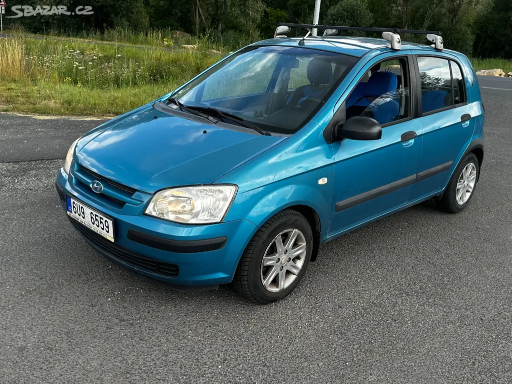 Hyundai Getz 1.3i, r.2005, původ Čr, klima