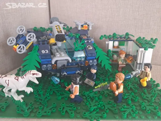 Lego Jurassic Park Mocs MOC Jurassic Dinosaur World Spinosaurus