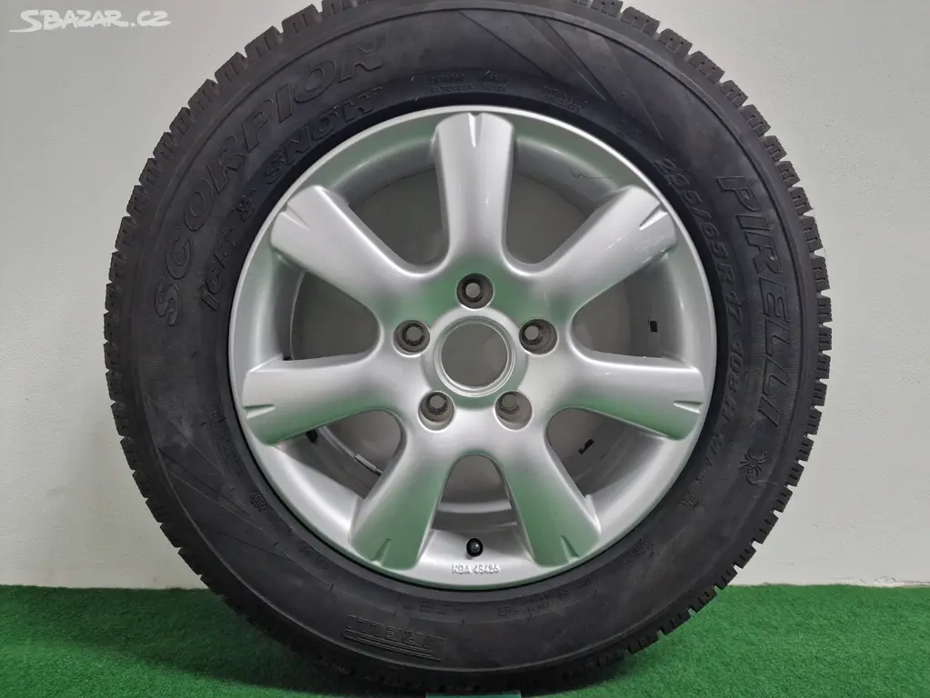 VW Touareg Alu kola 17 zimní Originál