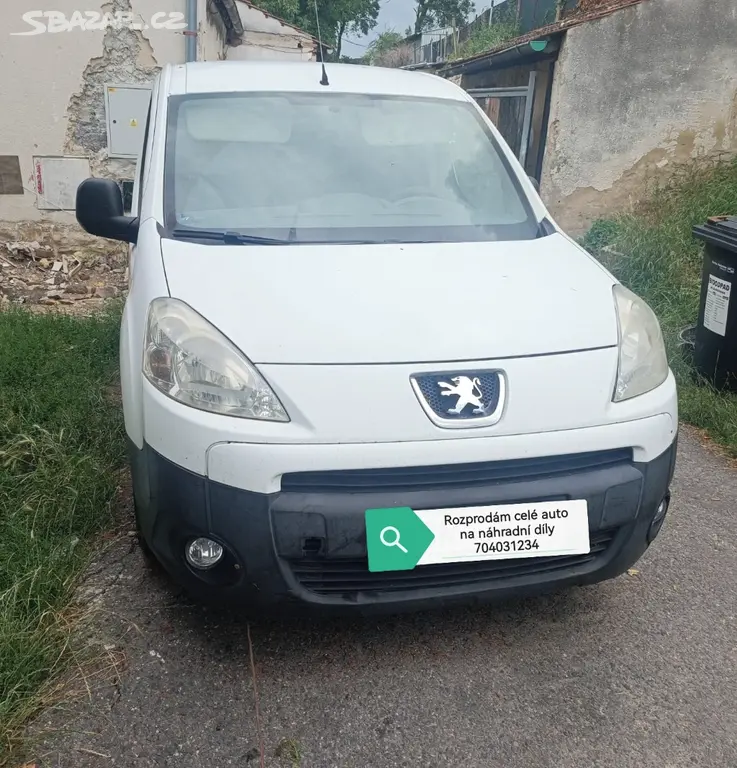 Náhled: Peugeot Partner 1.6 benzín 66kw 5kvalt, 1.6hdi
