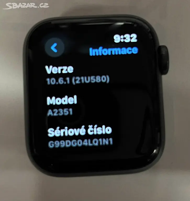 Náhled: Apple Watch Nike SE 40mm Black (A2351)