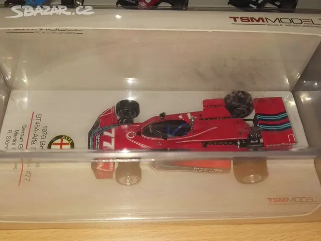 ALFA ROMEO BRABHAM Bt45 Martini Gp Us 1976 #8 Pace 1/43 Truescale Tsm
