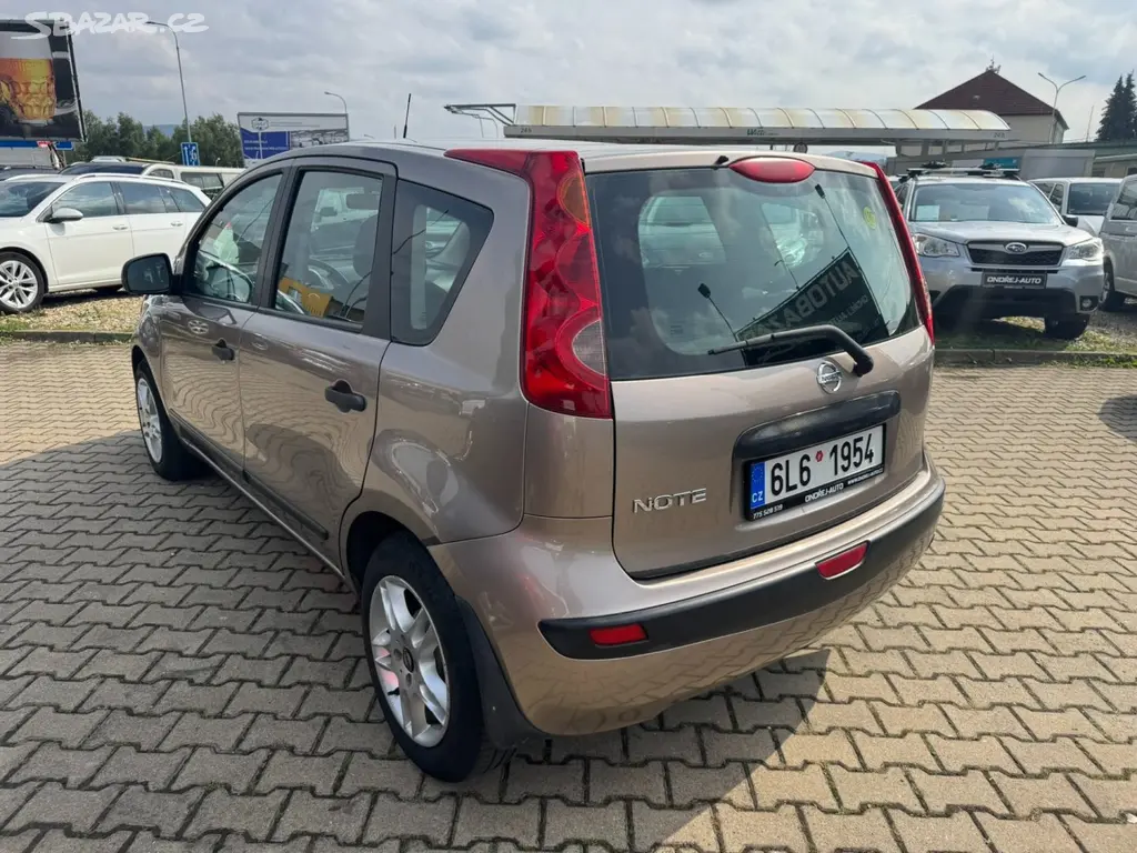 Nissan Note, 1,4i 65 KW LPG - fotka 3
