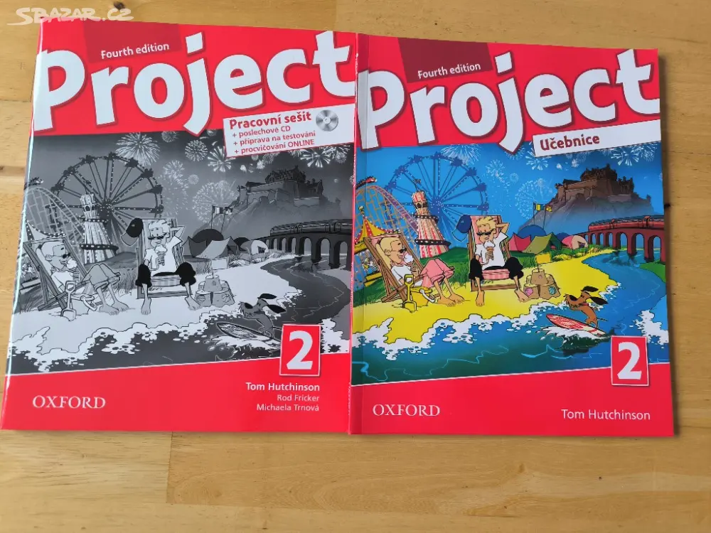 Project 2 fourth edition učebnice a pracovní sešit - Praha - Bazar ...