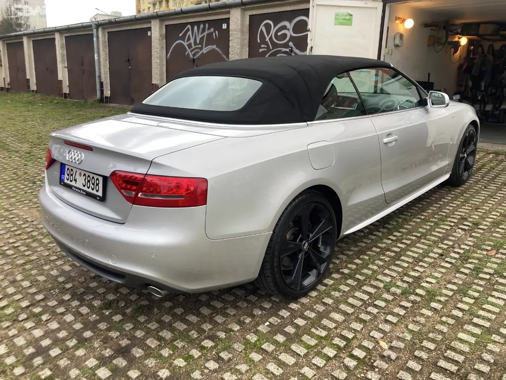 Audi A5, 3.0TDI, 4x4, 3x S-line, Alu 19, Cabrio - fotka 3