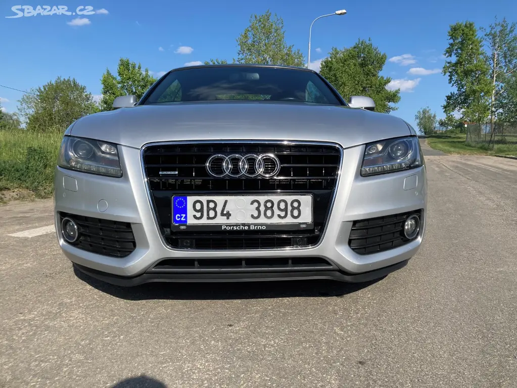 Audi A5, 3.0TDI, 4x4, 3x S-line, Alu 19, Cabrio - fotka 6