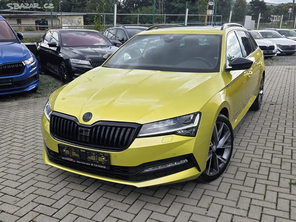 Škoda Superb III DSG SPORTLINE MATRIX WEBASTO TAŽN