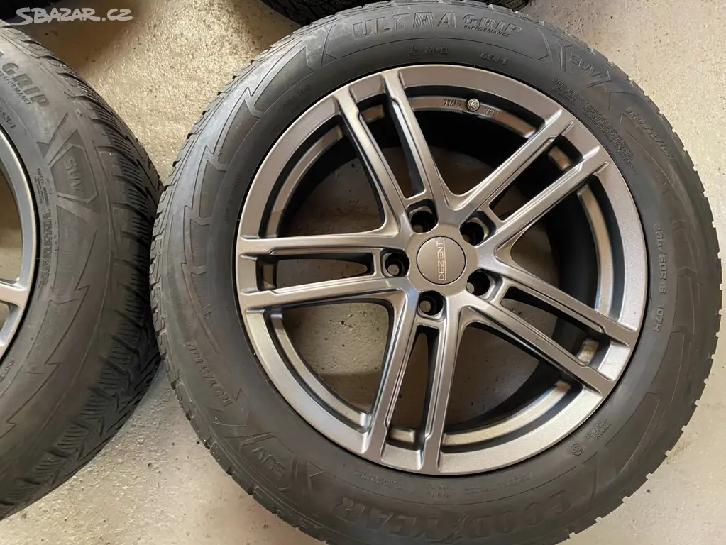 18 alu Dezent 5x108 mm + TPMS Land Rover - fotka 2