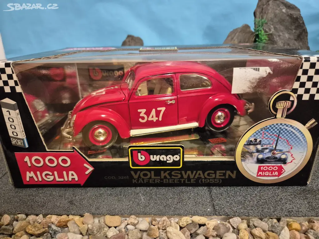 PINK KAR VW BEETLE ROJO "PANAMERICANA 1954" DE PINK KAR REF/ CV020