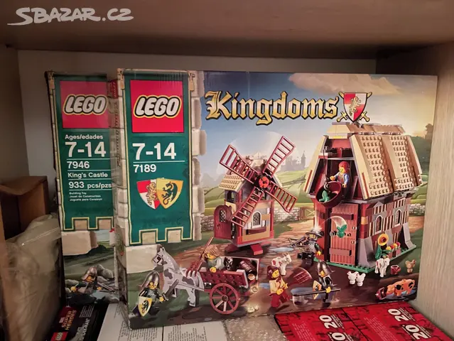 Krabice k setu Lego Castle Kingdoms 7189 Hodonín Bazar