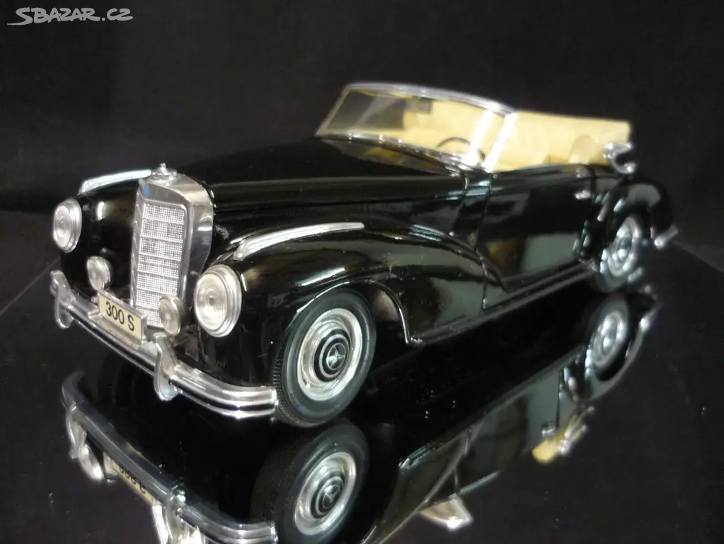 Mercedes-Benz 300S Cabriolet 1955 Fantasy Safari - Maisto 1/18 - Miniature Collection
