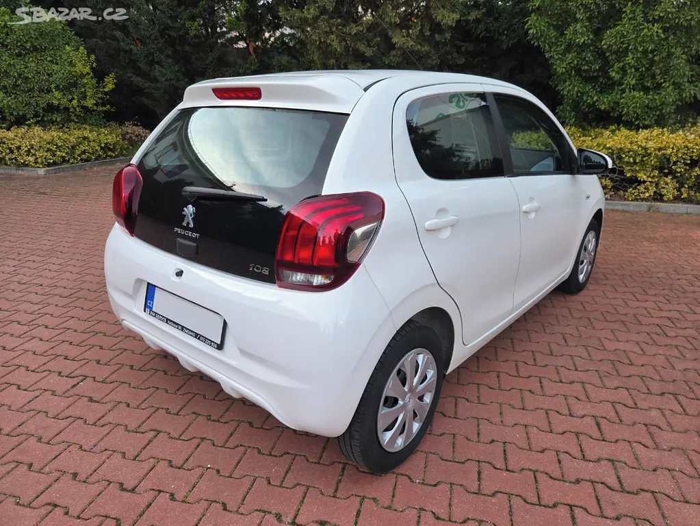 Peugeot 108 53kW automat,20tis.km,1.maj.ČR,kamera - fotka 4