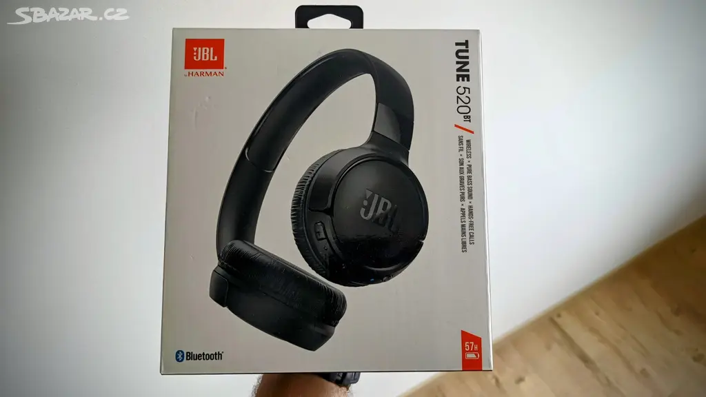 JBL Tune 520 BT černé Kroměříž Bazar Sbazar cz