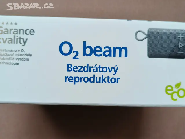Bezdrátový reproduktor O2 beam, šedá barva - nový - Praha - Bazar ...
