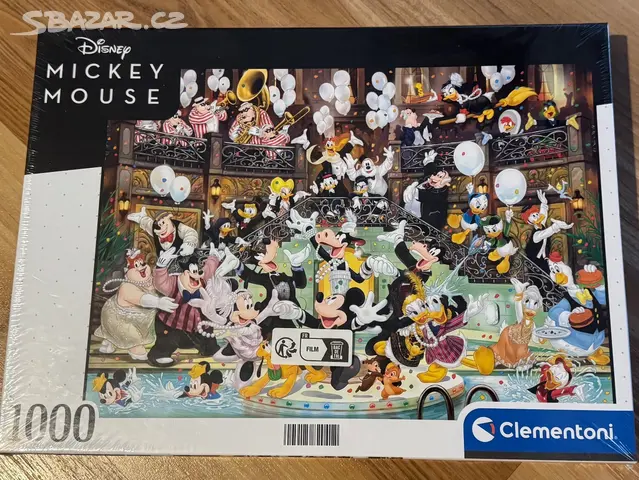 Puzzle 1000 Disney Mickey Mouse 90. výročí - Prostějov - Bazar - Sbazar.cz