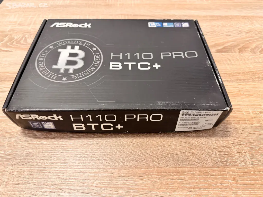 ASRock H110 Pro BTC+ !!!!!NOVÁ!!!!! - Písek - Bazar - Sbazar.cz