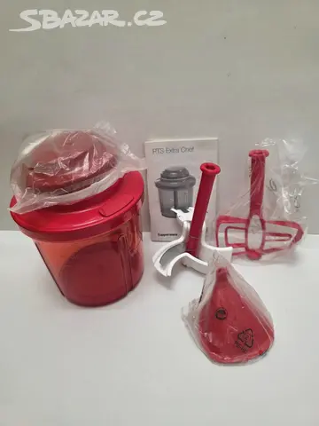 Extra chef + speedy chef combiné Tupperware : Achat occasion | Mixeurs Tupperware Crème Neuf, sans étiquette