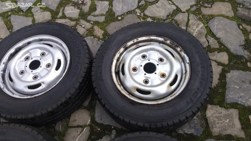 Náhled: letní pneu 195 70 15 C + disky 5x160 FORD TRANSIT