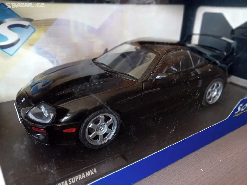 Toyota Supra MK4 (A80) Targa 1998 – 1/18 Solido – Miniature Neuve