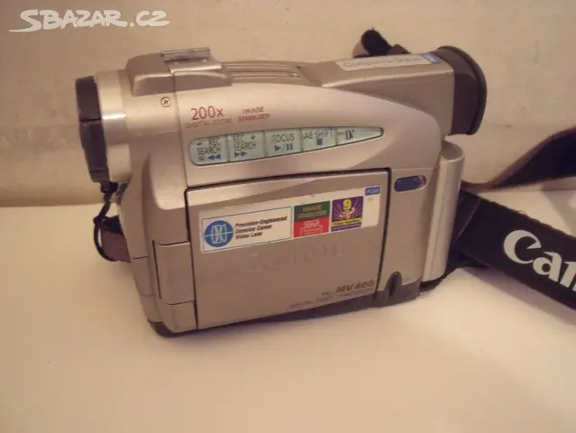 Caméscope Canon MV400 MiniDV - Argenté - Avec écran LCD