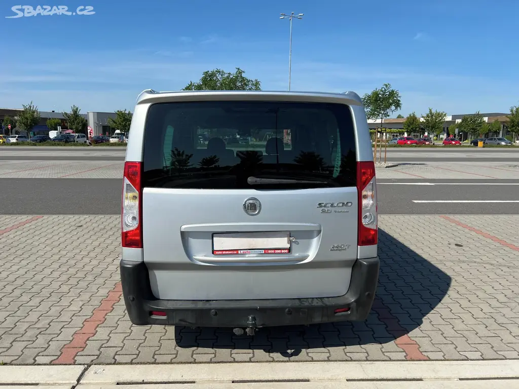 Fiat Scudo 2.0 JTD 100kw 2 šoupačky 8 míst TZ long - fotka 4