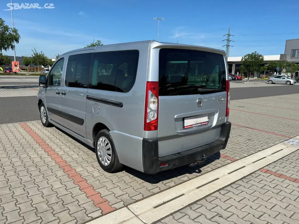 Fiat Scudo 2.0 JTD 100kw 2 šoupačky 8 míst TZ long - fotka 5
