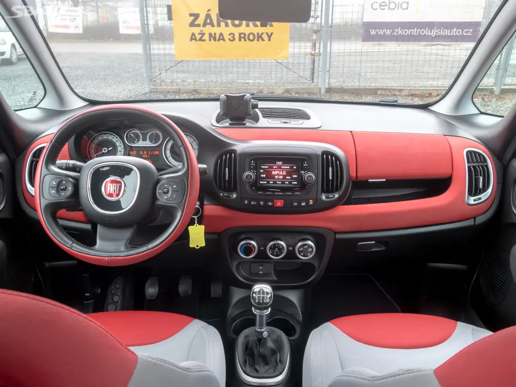 Fiat 500L 0.9T 77KW KLIMA - fotka 5