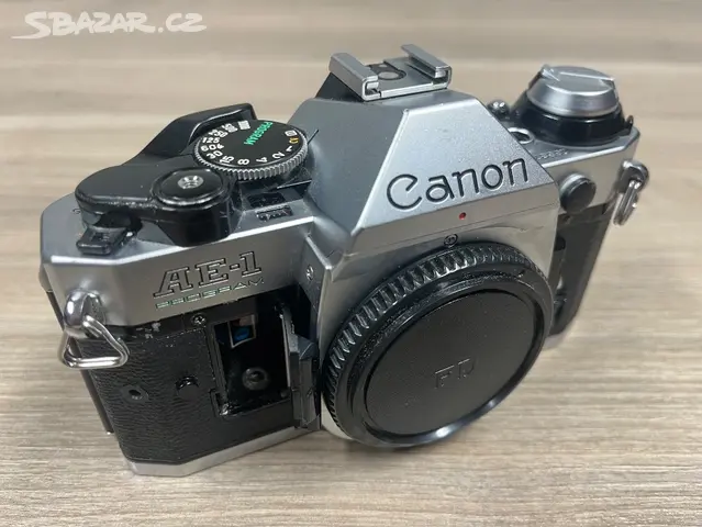 Dos Pour Boîtier Canon AE-1 Program - Occasion, Fonctionnel, Couleur Argenté