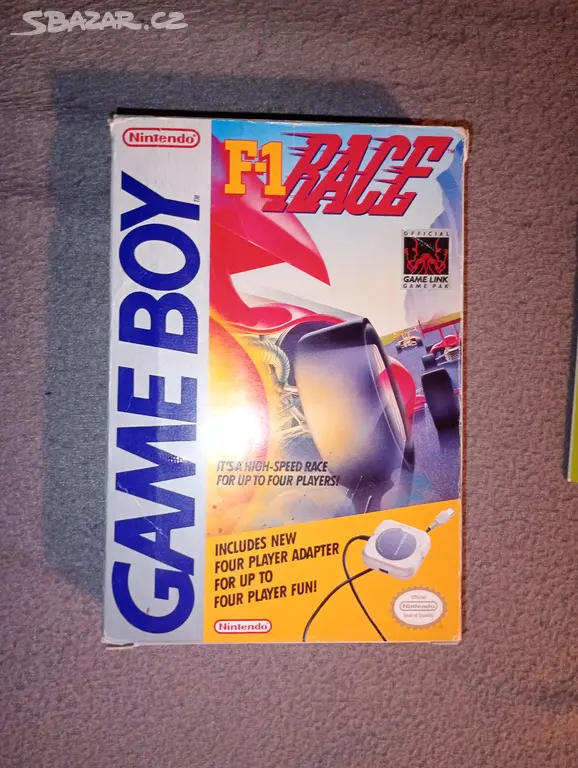 Nintendo Game Boy F1 Race + adaptér Gameboy - Praha - Bazar - Sbazar.cz