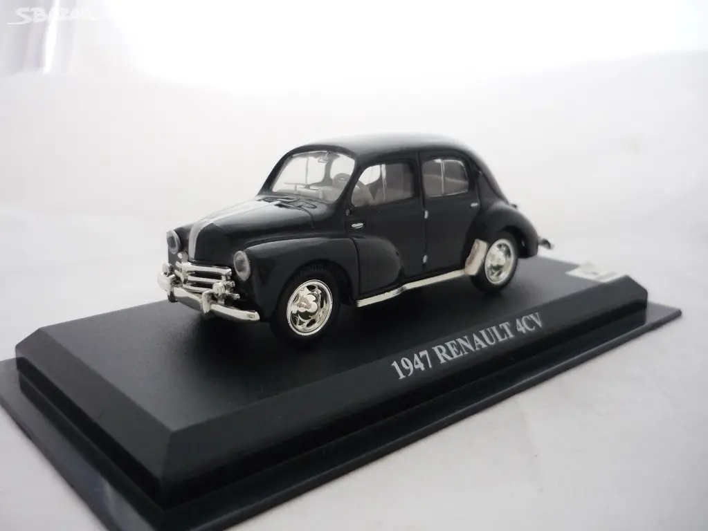 Renault 4CV 1947 Del Prado 1/43 - Zlín - Bazar - Sbazar.cz